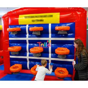 Jeu interactif amusant en plein air jeu de basket-ball gonflable lancer des ballons de basket-ball de tir avec <span class=keywords><strong>Tic</strong></span> <span class=keywords><strong>Tac</strong></span> Toe - Product Image 2