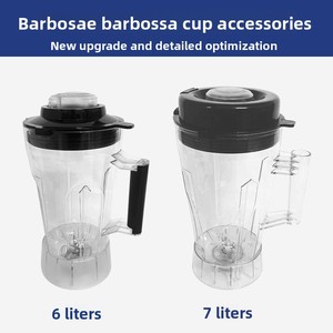 <span class=keywords><strong>BARBOSA</strong></span>/<span class=keywords><strong>BARBOSA</strong></span> Machine à lait de soja commerciale 6L 7L, Lame de coupe dédiée, Mixeur haute vitesse, Machine à granita, Accessoires pour planche à découper - Product Image 5