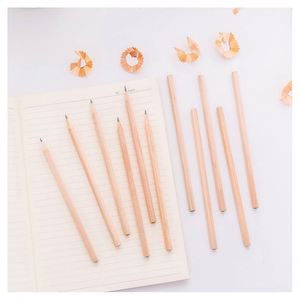 Natural Wood HB Student Pencils Hexagonal Triangular Sketch Drawing Logo Design for Children's <b>Writing</b> Practice <b>Set</b> Wholesale - Product Image 4