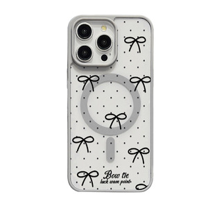 Funda magnética esmerilada con lazo de lunares de pantalla completa para iPhone 17 Pro Max, para iPhone 16/15, estilo INS 14 resistente a caídas - Product Image 5