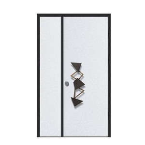 <span class=keywords><strong>Puerta</strong></span> Principal de Seguridad de <span class=keywords><strong>Aluminio</strong></span> de Una <span class=keywords><strong>y</strong></span> <span class=keywords><strong>Media</strong></span> <span class=keywords><strong>Hoja</strong></span>, Diseño Moderno - Product Image 1