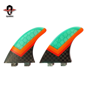 Aletas dobles verticales de alto rendimiento, doble Pestaña de panal de abeja/aletas de <span class=keywords><strong>Surf</strong></span> individuales, aletas de tabla de <span class=keywords><strong>Surf</strong></span> de carbono - Product Image 4