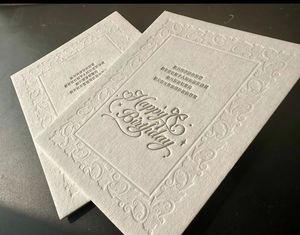 Biglietti da visita con texture in rilievo / Biglietti da visita 3D con effetto debossing / Biglietti da visita con effetto tattile - Product Image 6