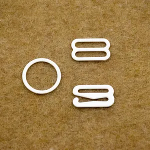 Заводская распродажа, высококачественное нижнее белье с нейлоновым покрытием, регулируемые Швейные кольца для бюстгальтера, пряжки, 15 мм, кольца для бюстгальтера
