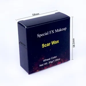 Modeling Fake Wound Skin Wax Theatrical SFX Makeup Professional Scar Wax For Halloween Stage Fancy Dress Up Cosplay