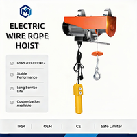 Mini-treuil électrique sans fil 110V 220V léger, antirouille, certifié CE, pour atelier, garage, maison
