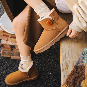 <span class=keywords><strong>Stivali</strong></span> da Neve <span class=keywords><strong>Donna</strong></span> Autunno Inverno Nuovi, di Grande Successo, con Fodera Felpata, <span class=keywords><strong>Stivali</strong></span> Morbidi Anti-Scivolo Tipo Scarpa Pane - Product Image 4