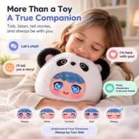 Peluche interactive intelligente AI parlante, breloque de sac moelleuse, poupée compagnon de dialogue pour enfants, poupée de confort à réponse tactile