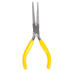 คีมปากแหลมด้ามสีเหลือง ขนาดปาก 4.5 นิ้ว ปลายเรียบ 1/8 นิ้ว สำหรับงานซ่อมเครื่องประดับ DIY - Product Image 3
