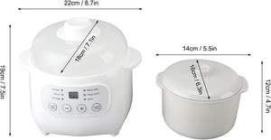 Custom Quality <b>Electric</b> <b>Slow</b> <b>Cooker</b> Easy to Clean Overflow-Proof During Stewing Plastic Outer Pot for Household Use Promotional - Product Image 3