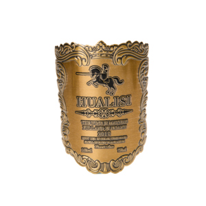 Nhà máy trực tiếp bán buôn CuộN logo in kết cấu ưa thích kim loại nhôm lá và giấy rượu vang đỏ nhãn dán nhãn cho chai thủy tinh - Product Image 4