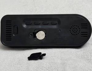 Xách tay đầy màu sắc LED bàn đồng hồ kỹ thuật số với nhiệt độ tuần ngày Lịch hiển thị nhà bảng điện tử đồng hồ báo thức - Product Image 3