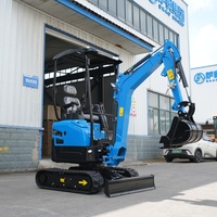 Fabricants et fournisseurs de mini-excavatrices en Chine, prix bas, petite excavatrice sur chenilles de 1 tonne et 2 tonnes pour usage agricole