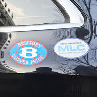 En gros Réutilisable Logo Personnalisé Découpé Magnétique De Voiture Signes De Voiture Aimant Autocollant Pare-chocs Van Décalcomanies Magnétiques