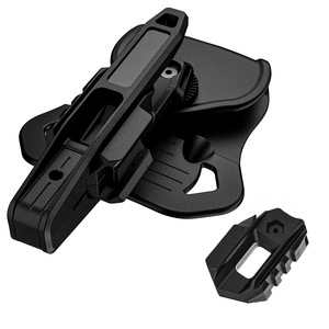 Funda Táctica para Pistola, Ajustable 360 Grados, Polímero PA66, Soporte para Equipo, Liberación Rápida, Accesorios de Caza y Tiro al Aire Libre - Product Image 3