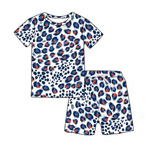 Setelan Kaos Lengan Pendek Anak Laki-laki Terbaru Pakaian Musim Panas Gaya Kasual Celana Pendek Bahan Katun Pakaian Anak Laki-laki Longgar - Product Image 6