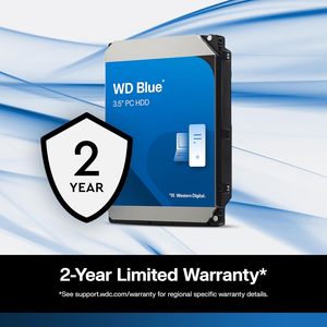 ฮาร์ดดิสก์ภายในสีน้ำเงินขนาด 4TB รุ่น HDD-5400 RPM 6 Gb/s 128 MB 3.5"-WD40EZZX NAS ตอบสนองรวดเร็ว เราออกแบบผลิตภัณฑ์ตามความต้องการของคุณ - Product Image 6