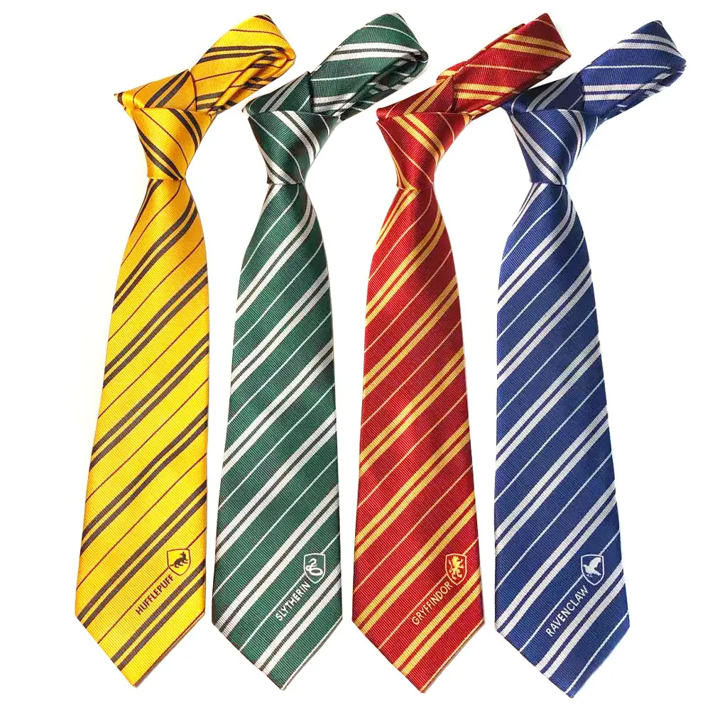 Wholesale Popular Harry Fashion Potter Tie High Quality Men Women Adult Ties Neckties