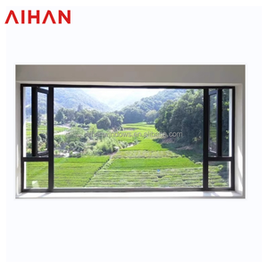 Cửa sổ nhôm hiện đại tùy chỉnh kích thước trượt cửa sổ tiết kiệm năng lượng cách âm cho ứng dụng bên ngoài - Product Image 1