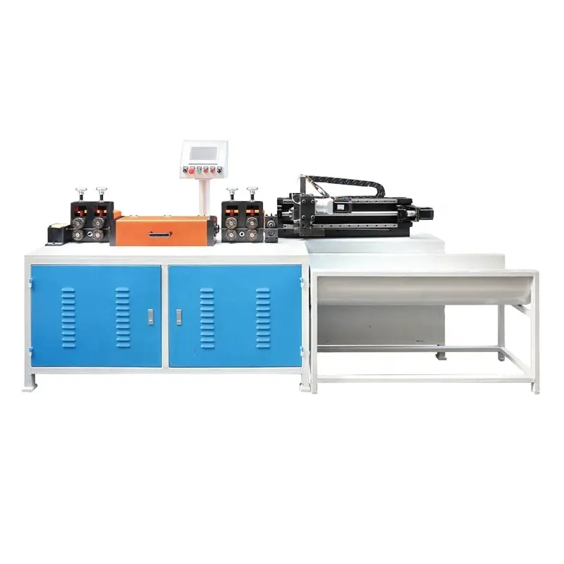 2-6mm High precision automatic servo flying shear wire straightening and cutting machine with intelligent computer control