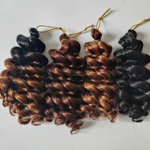 Tổng Hợp Loose Sóng Phần Mở Rộng Tóc Mượt Xoăn Twist Bện Ngắn Sâu Lọn Tóc Ý Xoăn Pháp Curl Lỏng - Product Image 1