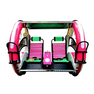 New Double Parent-Child Light-up <b>Square</b> Car Bumper Car Electric Entertainment Equipment - Product Image 1