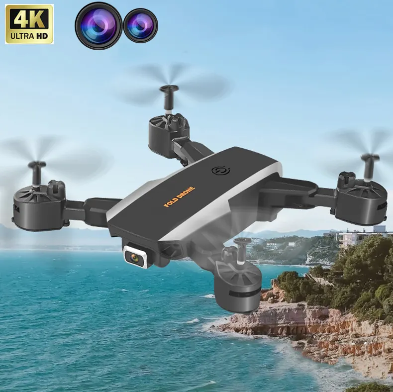 Small Mini Drones with 4K Hd Camera Gesture Photo Control Quadcopter Drone Easy To Use