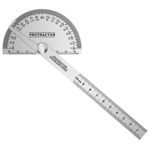 Bont Protractor Stainless Steel 180 Degree Angle Ruler For Woodworking And Multi Purpose Use - Product Image 3