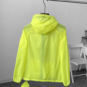 <strong>Packable</strong> Sun Protection Clothing with Storage Bag 100% Nylon Quick Dry Adjustable Hood Zipper Pocket Outdoor Lightweight <strong>Jacket</strong> - Product Image 6