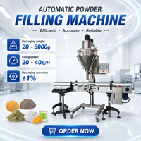 Machine automatique de remplissage et d'emballage de poudre d'épices, remplisseuse de canettes et de bouteilles, machine d'emballage d'épices