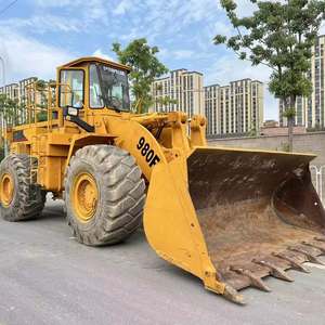 Cargadora de Ruedas CAT 980F Usada, Cargadora Frontal Caterpillar Original de Segunda Mano, Pocas Horas de Uso, Maquinaria de Construcción en Venta - Product Image 3