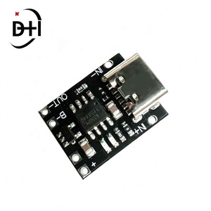 Panel de Carga Ultra Pequeño para Baterías de Litio, Módulo Cargador de Baterías de Litio Ternarias de 1A, 3.7V-4.2V, Tipo-C con Placa de Protección - Product Image 5