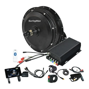 Système électrique de moto, écran LCD, moteur de moyeu de vélo électrique sans balais 72V 6000W, kit de vélo électrique avec contrôleur Sabvoton - Product Image 1