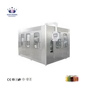 Easy Control 11000BPH Carbonated Soft Drink PET Bottle Filling Plant