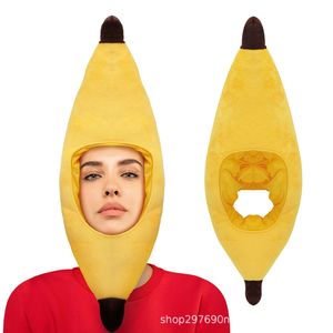 Sombrero de plátano Accesorio de disfraz de comida Plátano Accesorios de frutas tropicales Sombreros Disfraces - Product Image 6