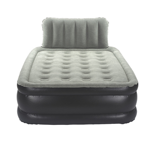 Comfortable Large Air Mattress High <strong>Rise</strong> Tight Double Side Inflatable <strong>Bed</strong> with AC Built-in Pump - Product Image 4
