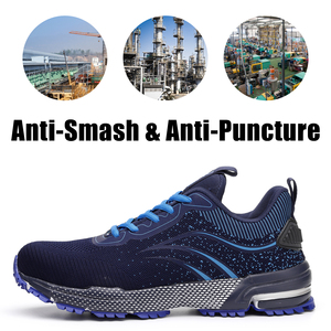 50% de Descuento en Calzado de Seguridad JIANKUN ASTM Estilo Jogger, Cómodo, con Puntera de Acero, para Aplicaciones Industriales, Construcción, Minería - Product Image 3