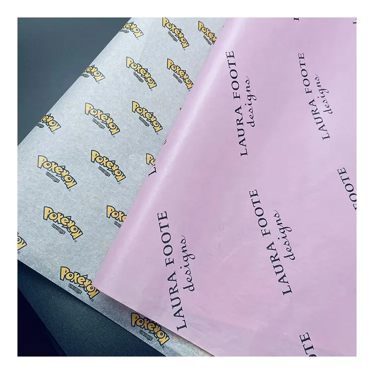 Moatain упаковочная бумага для волос с индивидуальным логотипом papel de seda personalizada