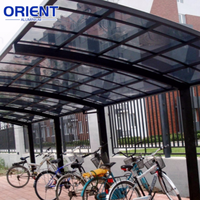 Abri de voiture moderne en aluminium pour une seule voiture, vente en gros d'usine, structure robuste, anti-corrosion, installation facile
