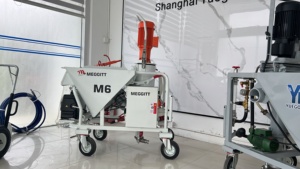 Xi măng phun thạch cao Máy trát vữa Rendering & screeding máy thế hệ tiếp theo 230V/400V Máy trát vữa - Product Image 5