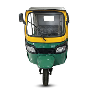 Triciclo Multifuncional HLD de 72V y 3000W con Motor Libre de Contaminación para Taxi de Pasajeros y con Techo y Lona - Product Image 4
