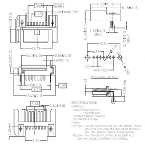 SATA 7-Pin A-Pin SATA 7P 90 Degree Connector Port HDD <strong>Interface</strong> Receptacle DIP/SMD Type PCB DIY Male Female Chassis Sata Module - Product Image 4