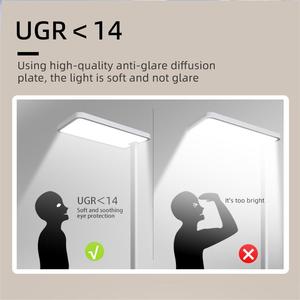 Modern Smart LED Desk <span class=keywords><strong>Floor</strong></span> <span class=keywords><strong>Lamp</strong></span> com Alumínio Pedestal Indoor Office Iluminação <span class=keywords><strong>Sunlight</strong></span> Estilo <span class=keywords><strong>Sunlight</strong></span> <span class=keywords><strong>Floor</strong></span> <span class=keywords><strong>Lamp</strong></span> Luxo - Product Image 4