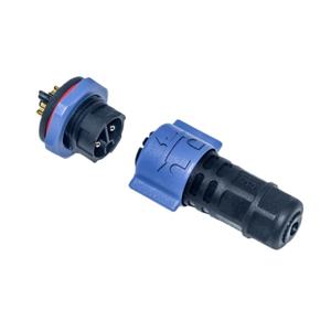 M20ประกอบเองล็อค<span class=keywords><strong>2</strong></span>/3/4/5/3 + สายไฟสำหรับเพาะเลี้ยงสัตว์น้ำ3แกนขั้วต่อปลั๊กกันน้ำ IP67รถจักรยานยนต์รถยนต์ - Product Image 2