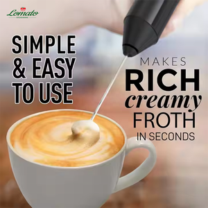 Hochwertiger Tragbarer Wiederaufladbarer Elektrischer Milchaufschäumer aus Edelstahl, Automatischer Handmixer und Schaumschläger für Kaffee und Milch - Product Image 6