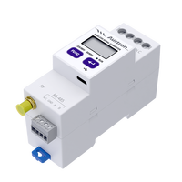 Passerelle Modbus sans fil Aurton CC51LR LoRa RS485 avec câble de remplacement, débit de données 300 Kbps, montage sur rail DIN pour SCADA et bâtiments intelligents