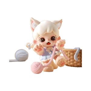 Zoraa Meibao Meowing chat visage <span class=keywords><strong>Club</strong></span> Mini série boîte aveugle poupée marée jouer ornements faits à la main cadeau d'anniversaire. - Product Image 5