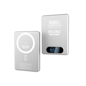 L155 พาวเวอร์แบงค์แม่เหล็กสำหรับหลายอุปกรณ์ ความจุ 10000mAh หน้าจอ TFT บางเฉียบ 11.5 มม. ชาร์จไร้สาย 15W ชาร์จเร็ว 20W PD สำหรับโทรศัพท์และนาฬิกา แถมฟรีเลเซอร์ - Product Image 2