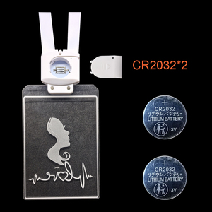 Badge lumineux en acrylique tendance, collier lumineux clignotant, porte-badge d'identification, étiquette nominative, badge LED, cordon lumineux - Product Image 5