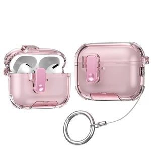Nouvelle mode, étui transparent pour écouteurs en TPU de couleur bonbon, pour <span class=keywords><strong>Airpods</strong></span> 1/2/3 Pro2, coque en TPU sans fil antichoc - Product Image 2